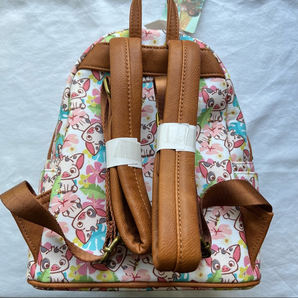 🎉 HOST PICK 🎉 NWT Disney Loungefly Moana Pua Mini Backpack - Picture 6 of 7